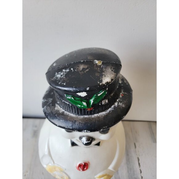 Vintage beco snowman RARE blow mold Xmas lawn decor - Picture 3 of 10